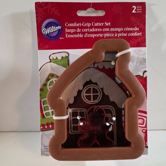Wilton Gingerbread House and Boy cookie cutter NEW - Picture 1 of 3